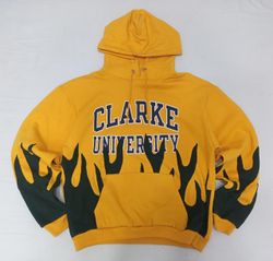 CR817 Upcycled Flame Panel Hoodie