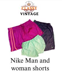 Men and woman shorts