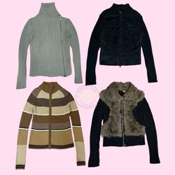 Einzel-/Doppelreißverschluss-Pullover – Großbestel..