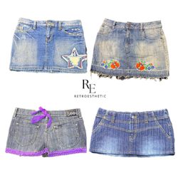 Y2k Mini Unique Skirts (RE-2478)