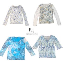 Y2k Soft Era Mesh Tops (RE-2481)