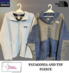 Patagonia and TNF Fleece
