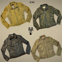 Y2K Street Luxe Babe Leather Jackets (AA-466)