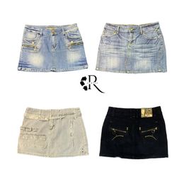 Y2K Britney Era Girl Micro Mini Skirts RW-1254