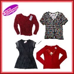 Red And Black Combo Tops Dress Skirts mix (FV-100)