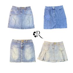 Y2K Era Cyber Girl Midi Skirts RW-1257