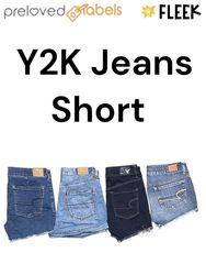 Y2K Jeans Short (Wcv: 1276)