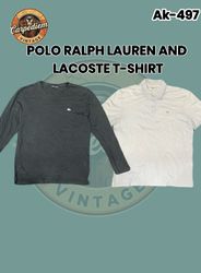Polo Ralph Lauren e T-shirt Lacoste Ak-497