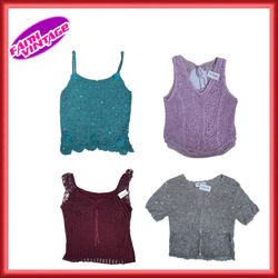 Corchet Netting Mix Tops ( FV-110 )