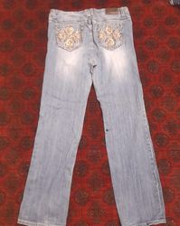 Y2K Jeans Embroidered  p9B01