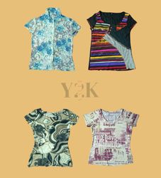 Y2K Printed Tops Bundle (Yv-463)