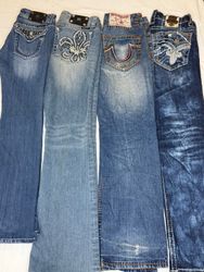 Miss Me/Rock Revival/True Religion Mix Jeans | V-T..
