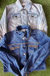 Vests en denim taille enfant (8) pièces "3196