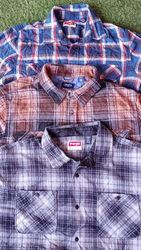 Camisa de flanela de marca 8Pcs (3225)