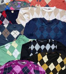 Vintage Argyle Sweaters