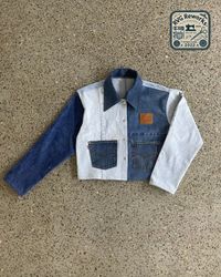 Veste en denim à panneaux Levi’s recyclée