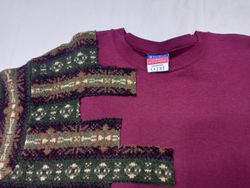 CR852 Sweatshirts en Tapisserie Upcyclée