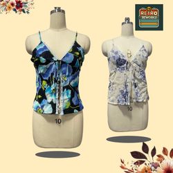 SS25 Upcycled Safoon Cami Tops