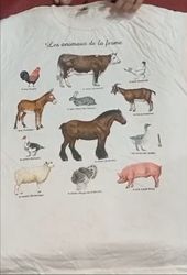 Mélange de morceaux de T-shirt imprimés