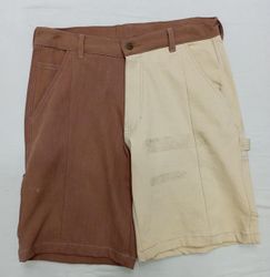 Shorts bicolores Carhartt upcyclés CR858