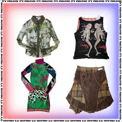 Artsy Girl Curation  tops dresses skirts (SS-1641)