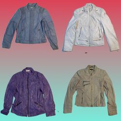 Y2K NyC Leather Jacket (TS1585)