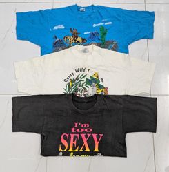 T-shirts vintage à couture unique