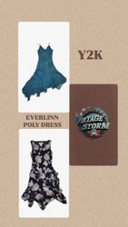 Y2k Everlinn Poly Dress