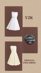 Y2k Cresalia Poly Dress