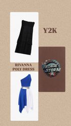 Robe en polyester Y2k Rivanna