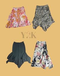 Vintage Y2K Fairy Grunge Skirts (Yv-469)
