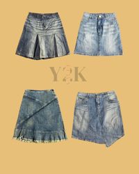 Y2K Vault: Flowy Skirt Set (Yv-471)