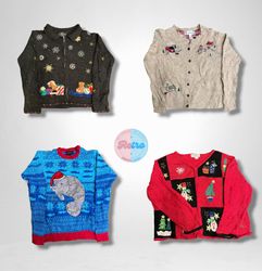 Tricot de vacances esthétique années 90/Y2K (E)