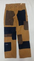 CR866 Upcycled Dickies Colour Block Patchwork Pant