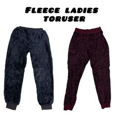 Vintage Fleece Trousers | Comfortable Lounge & Str..