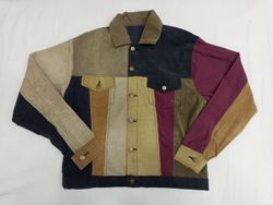 CR879 Upcycled Corduroy Color Block Carhartt Inpir..