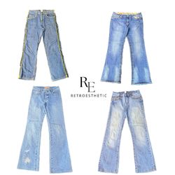 Y2K Paris Hilton Jeans en Denim RE-2490