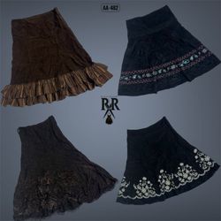 Jupes en velours côtelé Y2K Unique (AA-482)
