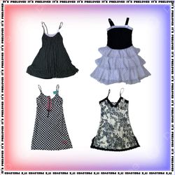 Monochrome Doll - Black & White Mini Dresses Mix S..