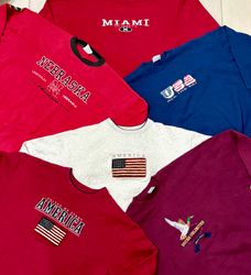USA and American Flag Sweatshirt