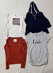 Henley And Long Sleeve Top