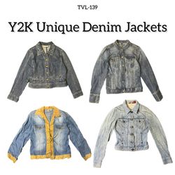 Y2K Unique Denim Jackets (TVL-139)