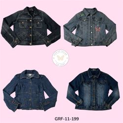 Giacca di jeans classica da tutti i giorni (GRF-11..