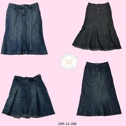 Jupe maxi en denim classique – Style intemporel de..
