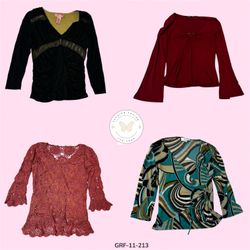 Blouse à manches longues minimaliste – Style intem..