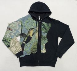 CR900 Upcycled Tapestry Patch Hoodies