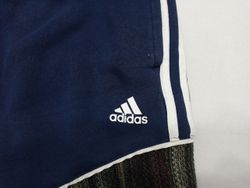 CR902 Short mix de rayures héritées upcyclées