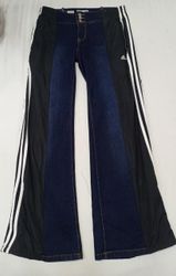 CR904 Upcycled Trouser Panel Denim Jeans