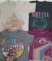 CR5552 Upcycled Music Crop Top