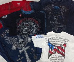 CR5555 Vintage Skull T-Shirts